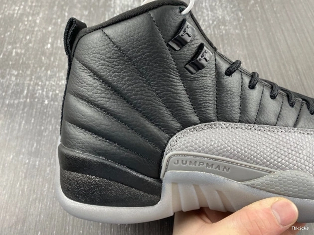 Rep TBK Grey Black Air Wolf Jordan 12 CT8013-019 0826